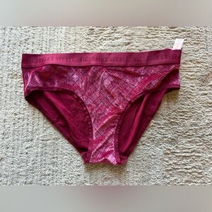 Victoria's Secret Burgundy Panties